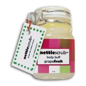  Nettiescrub Grapefruit Body Buff * Mini me 4 Oz. Organic 