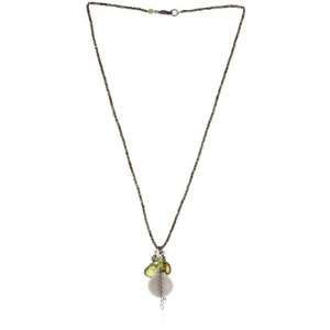   by Jill Pearson Kajitsushu Green Garnet Charm Necklace Jewelry