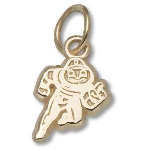  OSU 3/8in 14k Brutus Charm/14kt yellow gold Jewelry