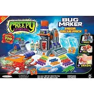   Bug Maker & Smasher & Grinder Mega Value Pack 119 pieces Toys & Games