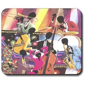    Decorative Mouse Pad At the Club African American Electronics