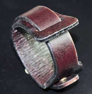 Thick & Wide Wrap around Genuine Leather Bracelet Wristband Cuff Cool 