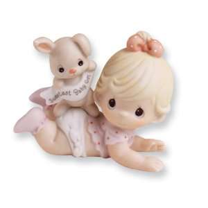 Precious Moments Porcelain Baby Girl Figurine