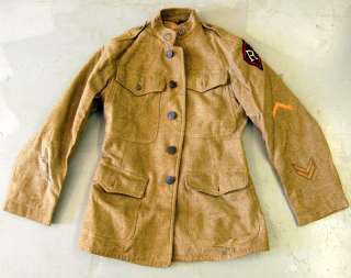 World War I WW1 Doughboy Army RAILROAD ENGINEERS Uniform   RARE+ 