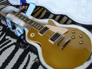 RARE MINT GIBSON LES PAUL CLASSIC GOLDTOP DISCONTINUED EDITION GOLD 