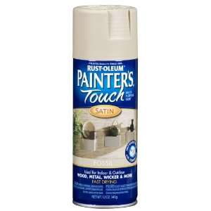  Rust Oleum 240253 Painters Touch Satin Spray, Fossil, 12 
