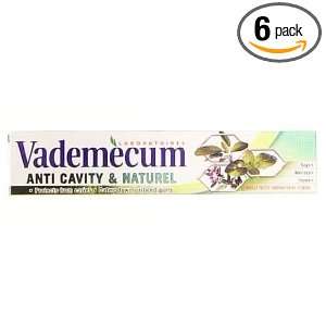  Vademecum Herbal Toothpaste   Anti Cavity & Naturel   6 