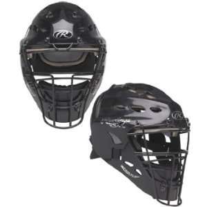   COOLFLO Youth Hockey Style Catchers Helmet Black