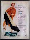 1955 Air Step Magic Sole Fashion Shoes   2pg Print Ad  
