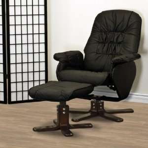  New Leather Massage Chair With Ottoman 9 Functions With Heat 