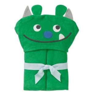    Child of Mine Carters Baby Hooded Bath Towel   Monster Baby