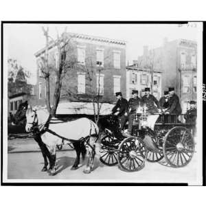  Engine Company 1,fire fighter,equipment,horsedrawn,hose 