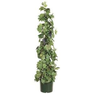  Potted Indoor/Outdoor Artificial Climbing Grape Plant