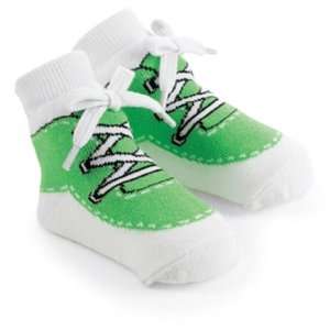 All Boy Green Sneaker Socks by Mud Pie Baby