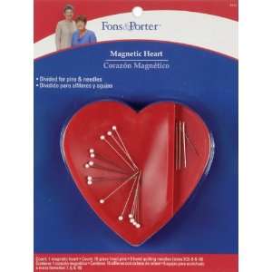  New   Fons & Porter Magnetic Heart Case  by Dritz Patio 