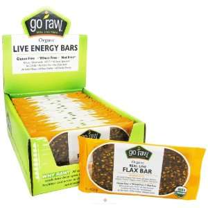 Go Raw Live Flax Bar (30x1.8 OZ)  Grocery & Gourmet Food