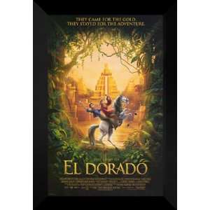  Road to El Dorado 27x40 FRAMED Movie Poster   Style C 