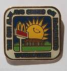 the sun always shines on mcdonald s worldwide logo pin