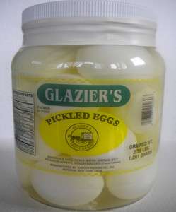Glaziers Pickled Egg 1/2 Gallon  
