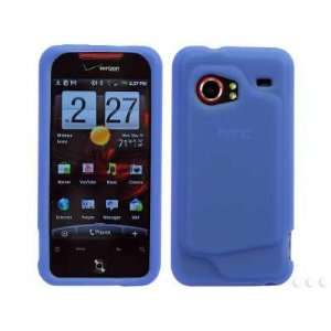 com Blue Soft Gel Skin Protector Case Cover for HTC Droid Incredible 