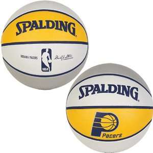    Spalding Indiana Pacers Rubber Team Ball