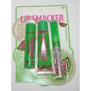  Lip Smackers Original & Trio Watermelon (Pack of 2 