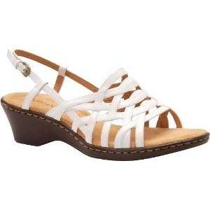  Softspots Tarsha White Sandals Womens size 6M Everything 