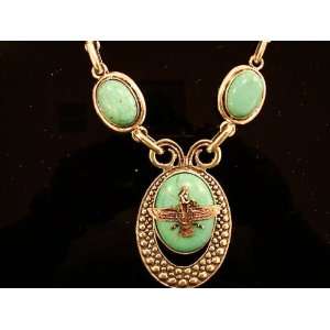  Handcrafted Farvahar Turquoise Set Iranian Persian Art 