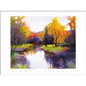   Daybreak   Artist Tadashi Asoma  Poster Size 27 X 36