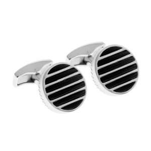  Tateossian SILVER TOWER BRIDGE ROUND cufflinks   Sterling 