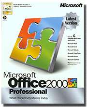 Microsoft Office 2000 Professional Upgrade  
