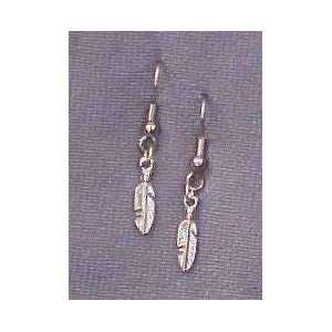  Native American Feather Earrings (#DE171) 