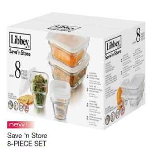   . Save N Store Glass Food Storage Containers Bowls Cups w/Lids  
