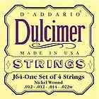 NEW DAddario Steel Dulcimer Strings J64 Custom Nickel