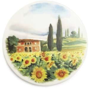  Tuscan Landscape Cheese Serving Platter