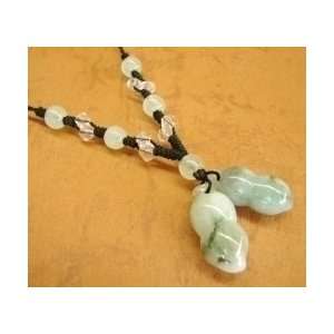  Jade Peanut Necklace 