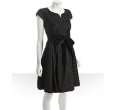 marc by marc jacobs black dot jacquard short sleeve faye dress