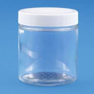  4 oz. Straight Sided Glass Jars with Plastic Lid
