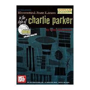   Jazz Lines in the Style of Charlie Parker, Guitar Edition Book/CD Set