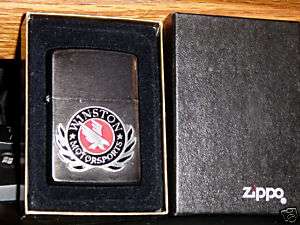 WINSTON MOTORSPORTS MIDNIGHT CHROME ZIPPO LIGHTER 1994  