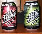 MTN DEW CANS FROM NEW X BOX 360 GAME DO THE DEW PEPSI