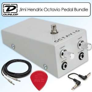   JH OC1 Jimi Hendrix Octavio Pedal Bundle With Cables & Guitar Picks