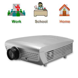 Projector TV Tuner Multimedia LCD projector Great for gaming 