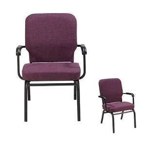 KFI Seating HTB1041 Tall Wing Back Oversized Padded Stack Chair with 