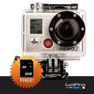 GoPro HD Hero 2 Surf Edition Professional Camera + FREE 8 GB SD Card 