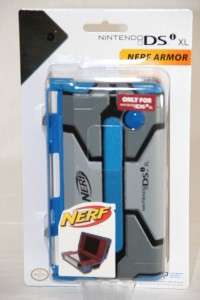 New Nintendo Dsi Xl Nerf Armor Protective Case PDP Blue/ Dark Grey 