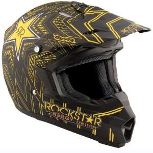   M12 Assault Youth Kids Motocross MX Helmet Rockstar Matte Automotive