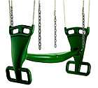 glider with rope chain swing set seat playground children fun