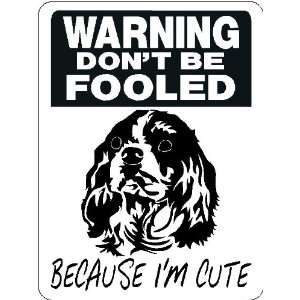  CAVALIER KING CHARLES ALUMINUM GUARD DOG SIGN Everything 