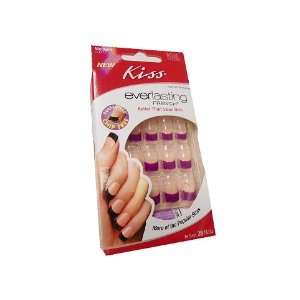  Kiss Everlasting French Nail Kit Medium Chip Free # 55330 